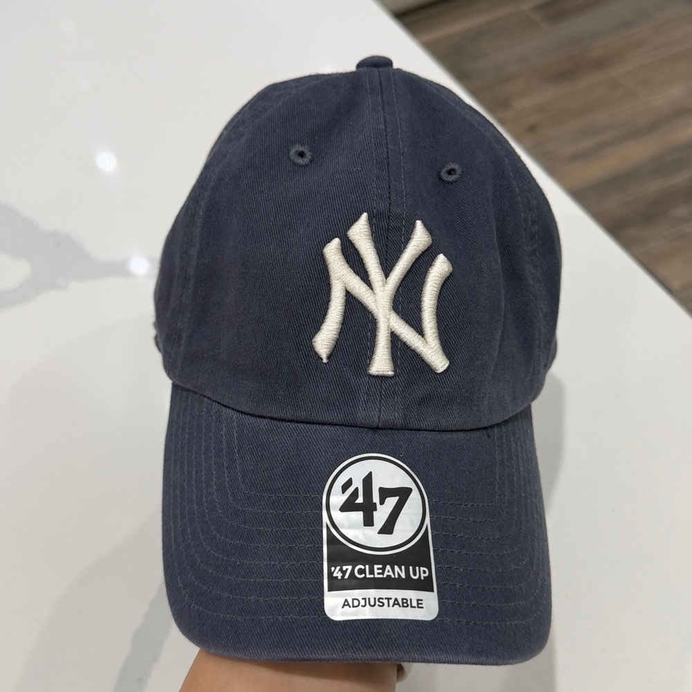 47 Brand Dark Blue Cap with White NY Logo